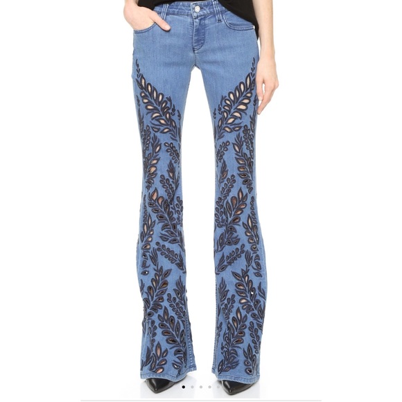 designer flare jeans